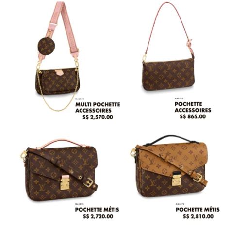 lv singapore price list 2019|Singapore louis vuitton.